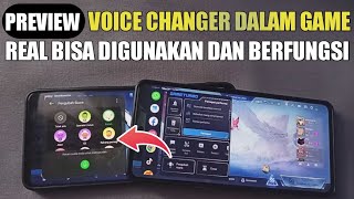 REAL VOICE CHANGER BERFUNGSI  CARA MENGGUNAKAN FITUR PENGUBAH SUARA IN GAME DI GAME SPACE TURBO [upl. by Anileva]