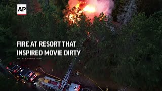 Fire at resort that inspired Dirty Dancing [upl. by Trebmal]