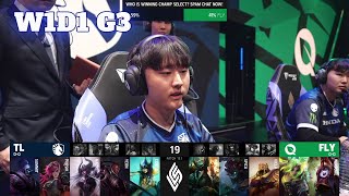 TL vs FLY  Week 1 Day 1 S13 LCS Spring 2023  Team Liquid vs FlyQuest W1D1 Full Game [upl. by Borer]