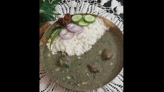 गहत की दाल से बने फाणु भात  garhwal special phanu bhath  Uttrakhand special  kulthi dal phanu🤤❤️😁 [upl. by Atinaw]