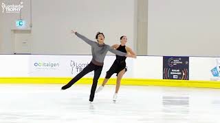 Annabelle MorozovJeffrey Chen FD Lombardia Trophy 2024 [upl. by Euqina]