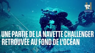 37 ans après son explosion une partie de la navette spatiale Challenger retrouvée dans locéan [upl. by Bordie]