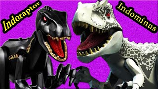 Indoraptor Vs Indominus Rex Jurassic World [upl. by Orihakat595]