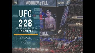 Darren Till vs Tyron Woodley Walkout Song UFC 228 [upl. by Aiekram93]