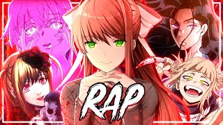 YANDERE CYPHER  HalaCG ft OR3O Ironmouse ChiChi amp More [upl. by Arihs]