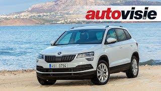 Review Skoda Karoq 2017  door Autovisie TV [upl. by Yrro120]