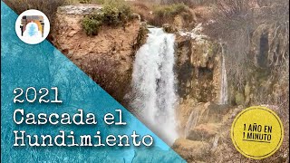 Cascada EL HUNDIMIENTO de RUIDERA 2021 [upl. by Gorman392]