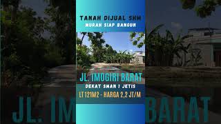 Tanah Dijual Jalan Imogiri Barat Dekat SMAN 1 Jetis Bantul tanahjogja rumahjogja tanahbantul [upl. by Lednahs]