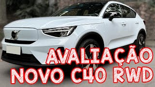 Avaliação NOVO VOLVO C40 RWD  TRAÇÃO TRASEIRA COM TORQUE DE CAMINHONETE É BEM DIVERTIDO [upl. by Barber58]