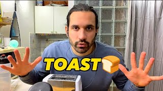 Pirítóskenyér tutorial🍞how to make toast [upl. by Akamaozu]