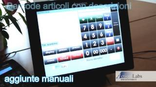 Software punto cassa Registratore cassa con touch screen [upl. by Nitz]