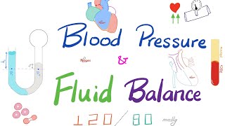 Arterial Blood Pressure ABP and Fluid Balance  Systolic and Diastolic Pressure [upl. by Ettenav551]