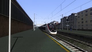 cabride en tgv 2n2 sur train simulator [upl. by Ebehp]