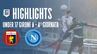 Highlights GenoaNapoli U17 AB 4 giornata stagione 202324 [upl. by Rubio]