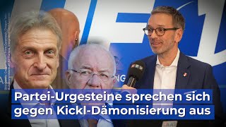 ParteiUrgesteine sprechen sich gegen KicklDämonisierung aus [upl. by Zendah]