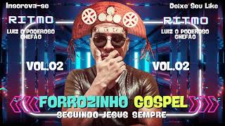 FORROZINHO GOSPEL VOL02 ✦ Top Forro Gospel ✦ Ritmo Luiz o Poderoso Chefão 2024 [upl. by Kaenel120]