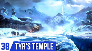 GOD OF WAR RAGNAROK Gameplay Part 38  Tyrs Temple  Midgard Gameplay  Raider Keep [upl. by Letta]