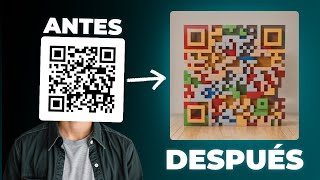 Crea Códigos QR personalizados con IA en 4 Minutos  100 Gratis [upl. by Sibyl936]