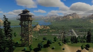 A TOWN CALLED BIGFOOT  CITIES SKYLINES II [upl. by Wald531]