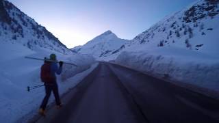 GAISKOGEL 2820 müM Splitboard  Skitour 2018 Kühtai [upl. by Paige284]