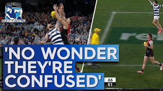 Umpiring in the spotlight AGAIN as Bombers left fuming over controversies  Sunday Footy Show [upl. by Uhp569]