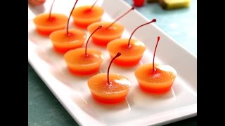 Pineapple UpsideDown Cake JellO Shots [upl. by Enelyaj900]