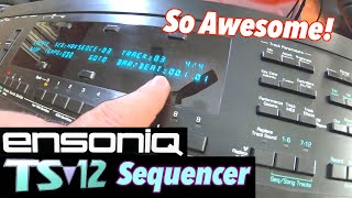 How to Use the Sequencer  Ensoniq TS10 and TS12 [upl. by Mchenry]