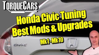 5 EASY MODS for the 7TH GEN 2002 Honda Civic LX [upl. by Evelc571]