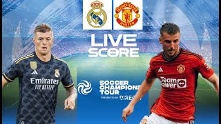 🔴LIVE SCORE  REAL MADRID VS MANCHESTER UNITED  Soccer Champions Tour 2023 [upl. by Yran]