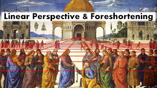 The History of Linear Perspective and Foreshortening [upl. by Hartwell391]