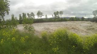 Hochwasser Neunkirchen [upl. by Ylrbmik]