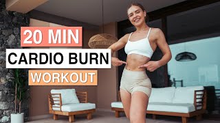 20 MINUTE AT HOME CARDIO WORKOUT FULL BODY [upl. by Sacksen]