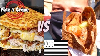 CRÊPESTACOS du TERTER vs CRÊPES BRETONNES BATTLE  VLOG 1133 [upl. by Eohce]