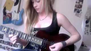 Avenged Sevenfold  Nightmare Guitar Cover  Sophie Lloyd [upl. by Petrick]