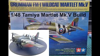 148 Tamiya Martlet MkV Build [upl. by Ettelrac]