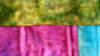 Dyeing Fabric with Alcohol Inks  Fast amp Easy [upl. by Darill276]