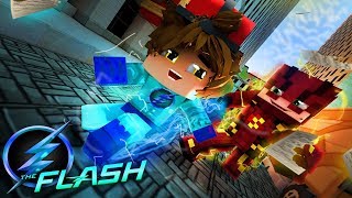 Minecraft  The Flash Azul  CONHECI BARRY ALLEN O FLASH  7 [upl. by Ettegirb648]