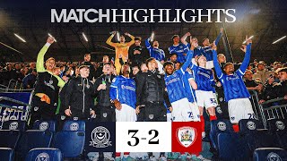 CHAMPIONS 🏆🔵  Pompey 32 Barnsley  Highlights [upl. by Bourque383]