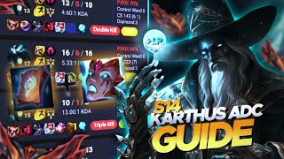 CHALLENGER KARTHUS MAIN CARRIES IN JUNGLE  CHALLENGER KARTHUS JUNGLE GAMEPLAY  Patch 1411 S14 [upl. by Janela]