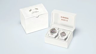 Casio Debuts GSHOCK amp BABYG Watch Set for Couples with A Rose Inspired design [upl. by Roderich771]