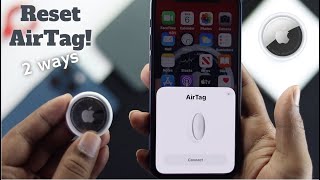 How to Reset your AirTag 2 Methods [upl. by Gilbart932]