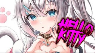 nightcore  Hello Kitty 《 lyrics 》 [upl. by Smitt]