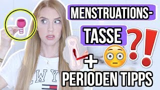 Ich teste die MENSTRUATIONSTASSE  Top oder Flop 😳  Anfänger Perioden Tipps [upl. by Tara]