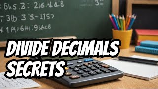 Divide Decimals Like a Pro in 5 Minutes a Day [upl. by Yelnek]