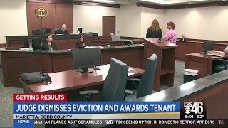 Judge dismisses eviction case [upl. by Cormier]