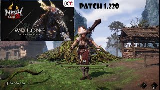 Wo Long  First Trials Nioh 2 Collaboration Update 1220 Builds vs Mezuki [upl. by Anilehs]