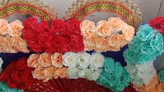 vlog no 115 Nomita Florist all Type of Flower Decoration [upl. by Kcirret]