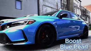 2023 Honda Civic Type R Boost Blue Pearl [upl. by Odnomor]