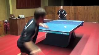 How to Overcome the Fear of Defending  Table Tennis  PingSkills [upl. by Irahs]