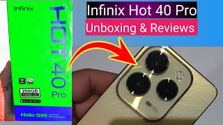 Infinix Hot 40 Pro Unboxing amp Review Whats price2024quot [upl. by Akihsal]